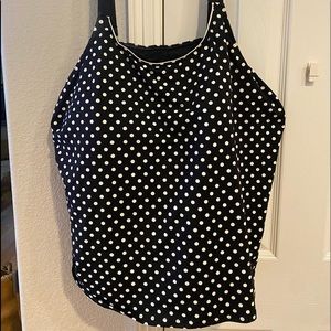 Lands End plus size Tankini top